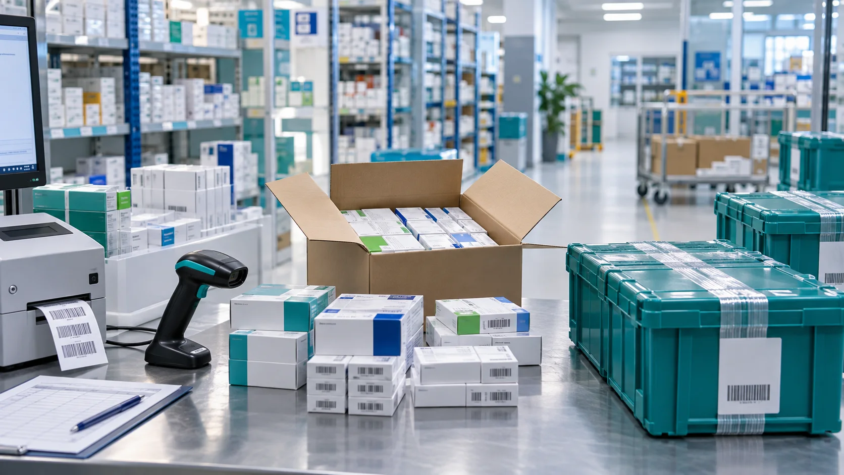 Veloxa Pharma ilaç ürünleri tedarik operasyonu